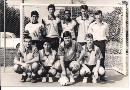 Em pé: Carlão , Carlão Lobo , Claudião ,Toni , Armando Walker / Agachados: Carioca , Adair , Zé Polaco (em memória) , Rato 